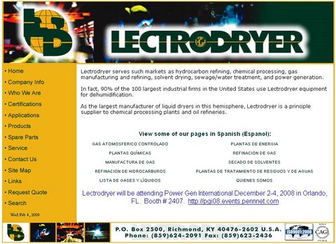 Lectrodryer, Inc.
